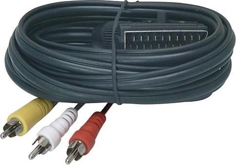 Produktbild EGB ScartAdapterkabel 3 Cinchstecker2m (2 m, Cinch)