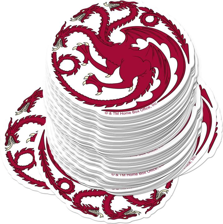 Game of Thrones Targaryen Aufkleber Deluxe 50erPack Vinyl
