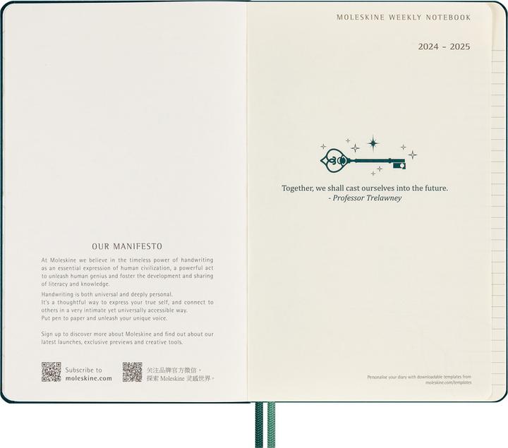 Immagine prodotto Moleskine Harry Potter (A5, Inglese)