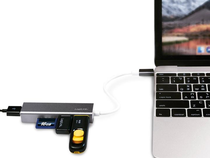 Produktbild LogiLink UA0305 (USB-C, 3 Ports)