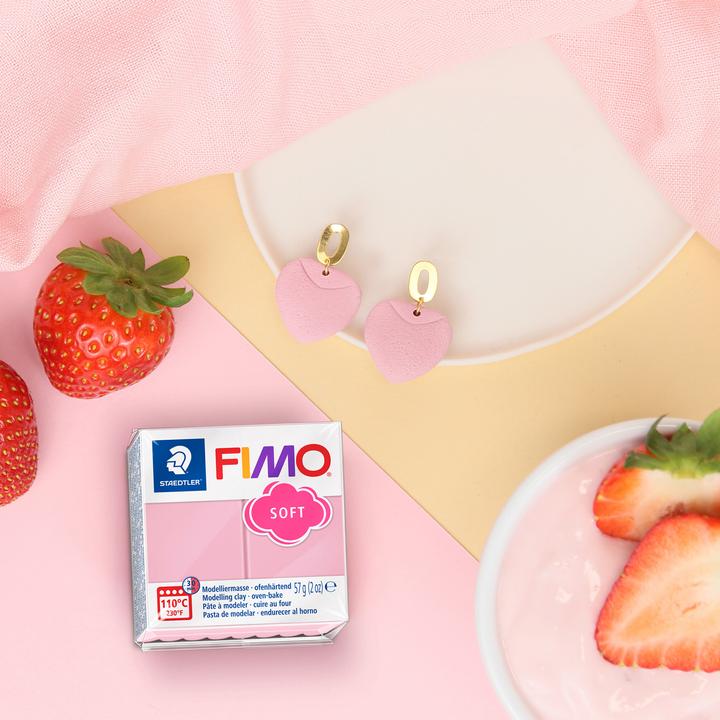 Produktbild Fimo Soft Knete Trend Erdbeercreme 57gr.