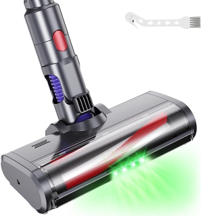 Image du produit Evary Bürstenkopf für Dyson V7-V15 Staubsauger mit LED
