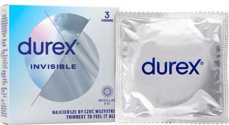Actual product image Durex Invisible Super Thin (3 pcs.)