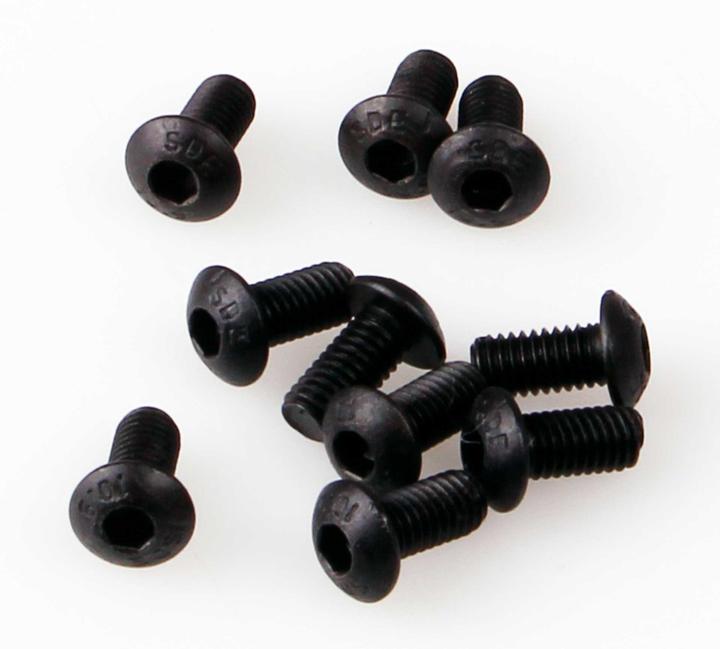 Kuza servohebelschrauben für jr 23t / futaba 25t 3x6mm für metallgetriebe 10stk.