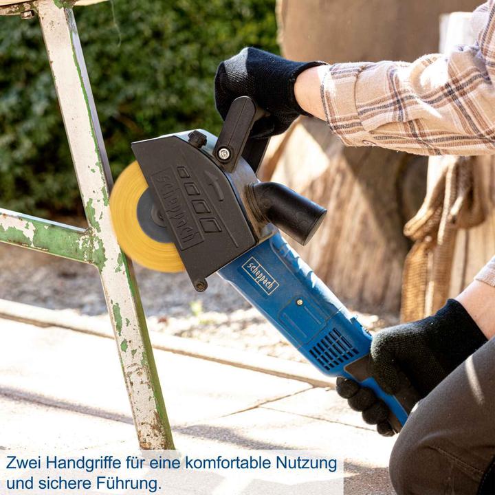 Produktbild Scheppach MRS 1300 Universal-Renovierungsschleifer (inkl. 3 Bürsten) (Bürstenschleifer, 1300 W)