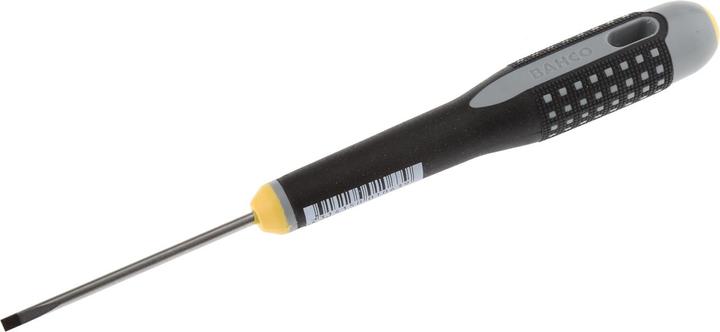 Actual product image Bahco ERGO screwdriver for slotted screws, straight, with 3-component handle 0.5 mm × 3 mm × 60 mm (Slotted screws)