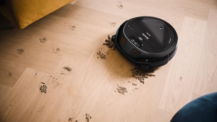 Image du produit Miele Scout RX3 Aspirateur robot Noir Contrôle par application, heure de démarrage programmable (Robot vacuum)
