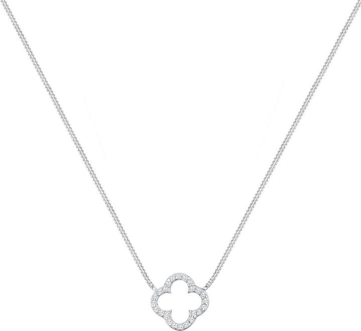 Image du produit Elli Trèfle à quatre feuilles (Argent sterling 925, Zircone, 40 cm)