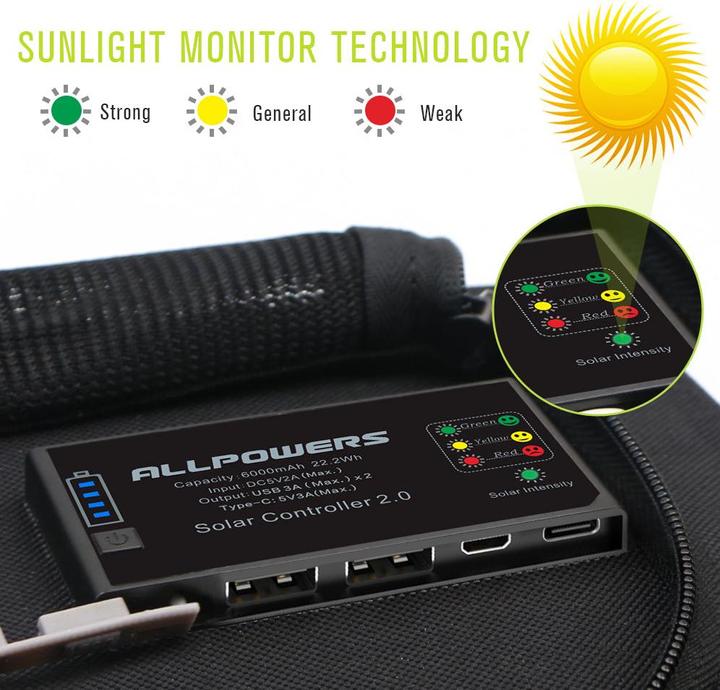 Produktbild Allpowers Solar Panel (21 W, 0.70 kg)