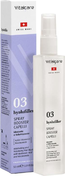 Produktbild Vitalcare Hyalufiller Booster Spray Moisturizing and Volumizing with Hyaluronic Acid for All Hair Types 50ml (50 ml)