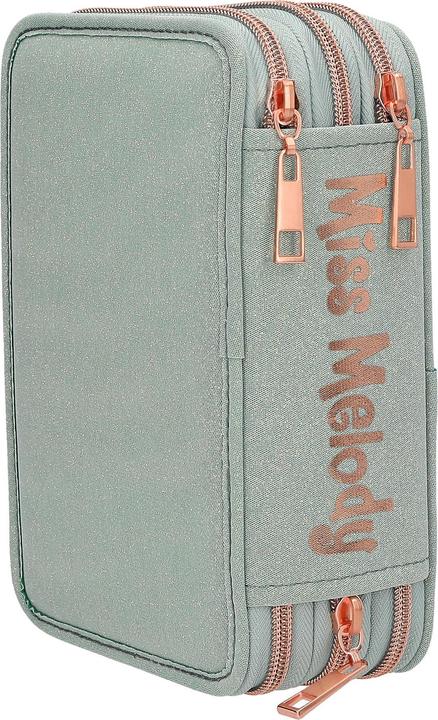 Image du produit Magni DEPESCHE Miss Melody Federtasche 3fach ROMANTIC FIELDS