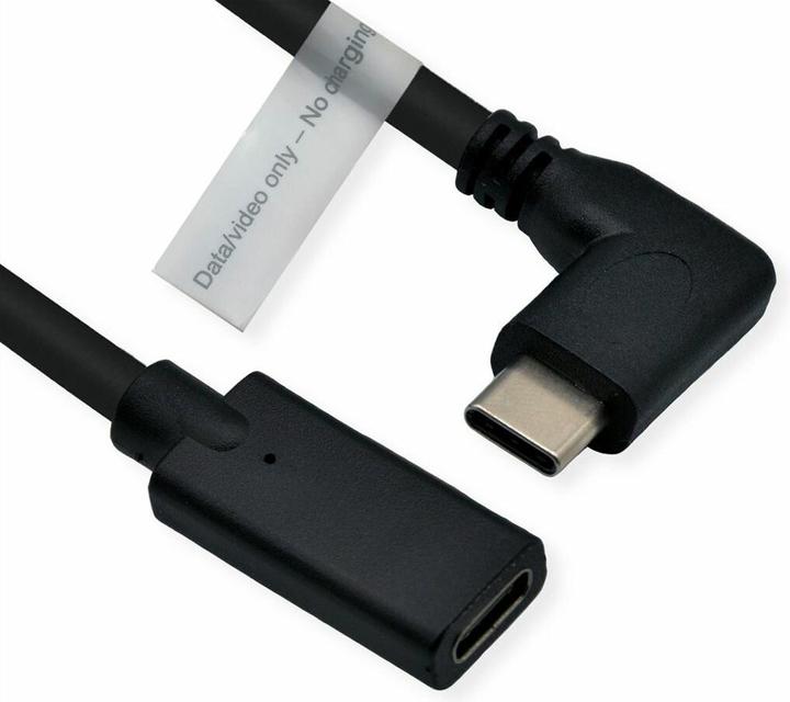Actual product image Roline Video extension cable (DP Alt Mode) USB Type C-C, ST/BU (2 m, USB 3.2 Gen 1)