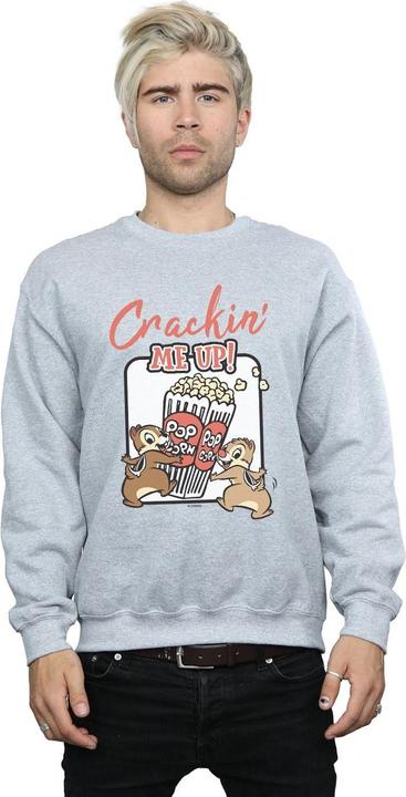 Actual product image Disney Mens Chip N Dale Crackin Me Up Sweatshirt (3XL)