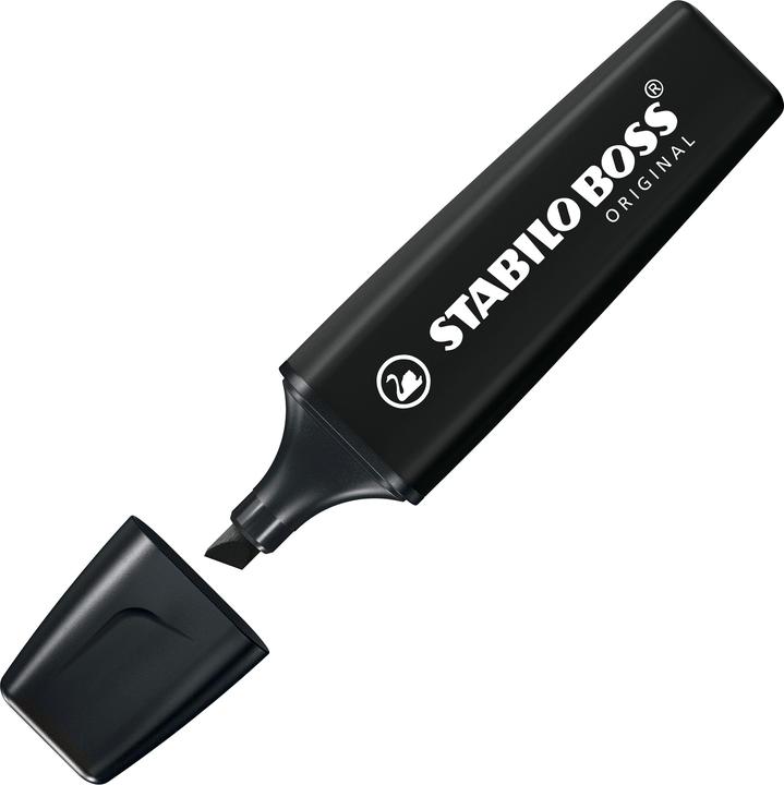 Produktbild STABILO Textmarker (Schwarz, 5 mm, 1 x)