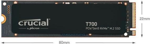 Image du produit Crucial T700 (4000 Go, M.2 2280)