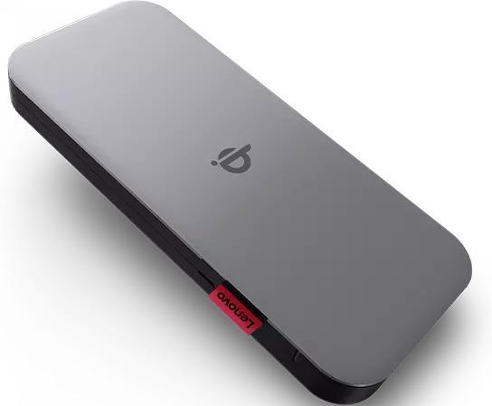 Actual product image Lenovo Go USB-C Mobile Power Bank + Qi Wireless (10000 mAh, 27 W, 38.50 Wh)