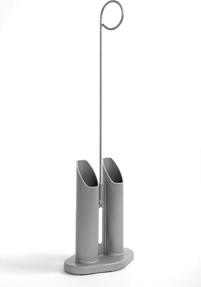 Immagine prodotto Sahag Stampella/supporto in alluminio grigio per 1 coppia