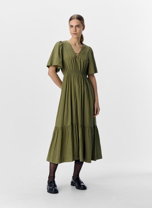 Produktbild Object V-Ausschnitt Maxikleid (34)