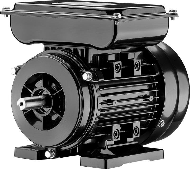 Produktbild Wiltec Elektromotor 1-phasig 4-polig Elektro Motor 1,5kW Einphasenmotor Motor