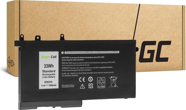 Produktbild GreenCell Laptop Battery 3DDDG for Dell Latitude 5280 - 5590 - 2900mAh (2900 mAh)