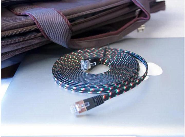 Actual product image Wirewin Network cable with nylon jacket (UTP, CAT6, 3 m)