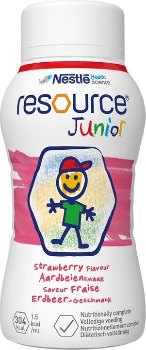 Nestlé Health Science Resource Junior Erdbeer, 6 x (4 x 200 ml) (6 Stück, 970 g)