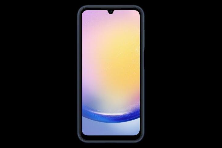 Actual product image Samsung A25 Card Slot Case Blue Black (Samsung Galaxy A25 5G)