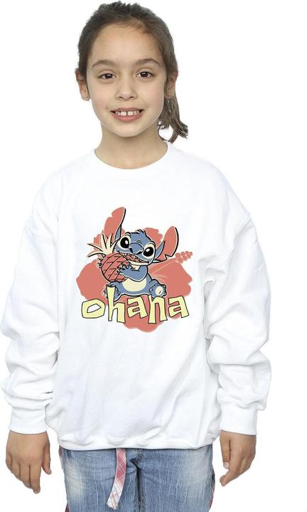 Image du produit Disney - Sweat LILO AND STITCH OHANA PINEAPPLE - Fille (128)
