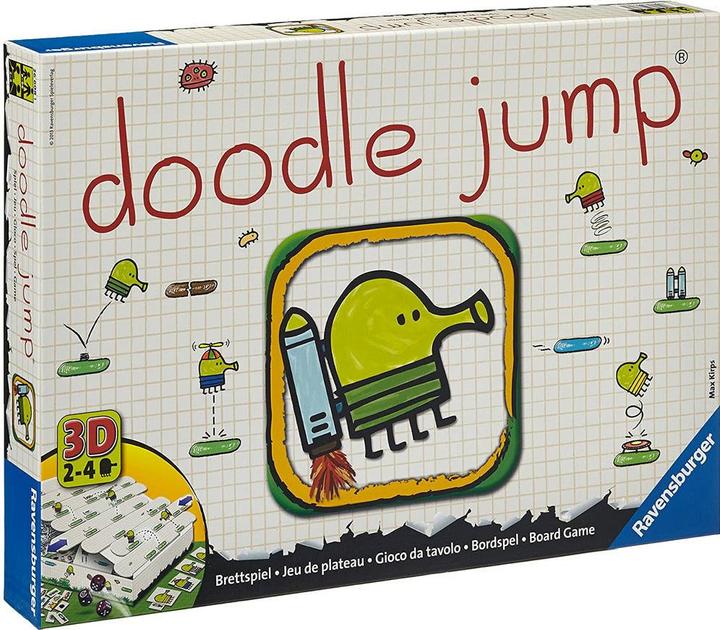 Actual product image Ravensburger Doodle Jump 3D (German, French, Italian)