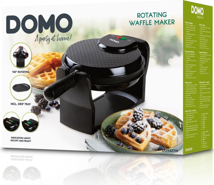 Produktbild Domo Waffeleisen Rotierend