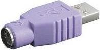 Produktbild MicroConnect USBA-M/PS2-F USB A PS2 Violett Kabelschnittstellen-/adapter