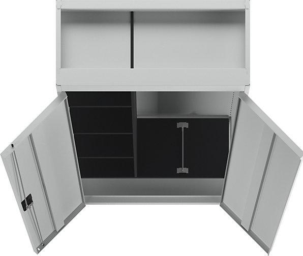 Immagine prodotto Mauser Armadio in acciaio con ante a battente (95 x 42 x 195 cm)
