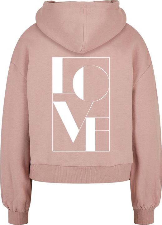 Merchcode Ladies Love Organic Oversized Hoody - 117683
