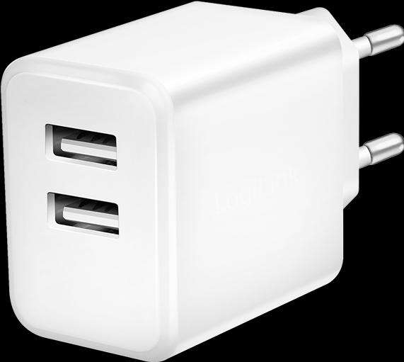 Produktbild LogiLink USB Steckdosenadapter (12 W)