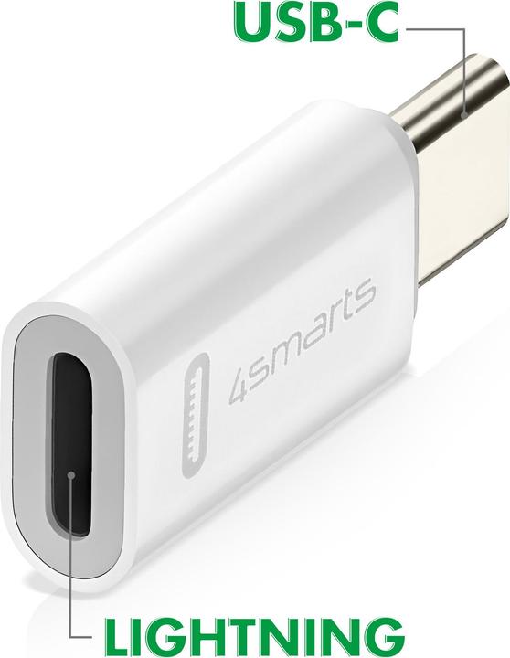 Actual product image 4smarts Lightning – USB type C (0.01 m, USB 2.0)