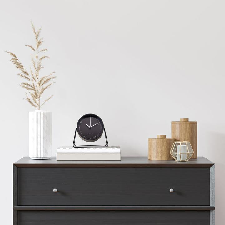 Actual product image Nextime Classic Alarm Clock Berlin Black