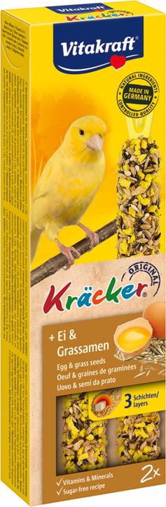 Actual product image Vitakraft Vita Cracker Egg for Canaries 2 pieces (2 x, 0.05 kg)