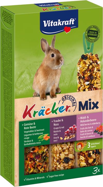 Vitakraft Kräcker Trio Mix Gemüse/Nuss/Waldb. (0.17 kg, 1 x)