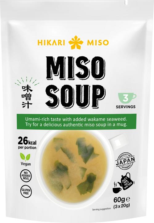 Hikari Miso Instant Miso-Suppe 3 Portionen