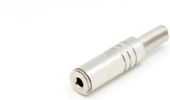 Velleman 3.5Mm Female Jack Connector Silver Stereo