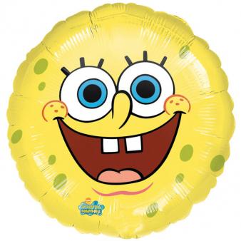 Produktbild Anagram Folienballon Spongebob rund Ø 38 cm ohne Füllung (1 x)