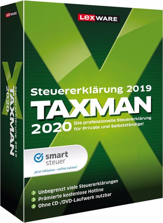 Produktbild Lexware Taxman 2020 (1 User, 12 Monate)