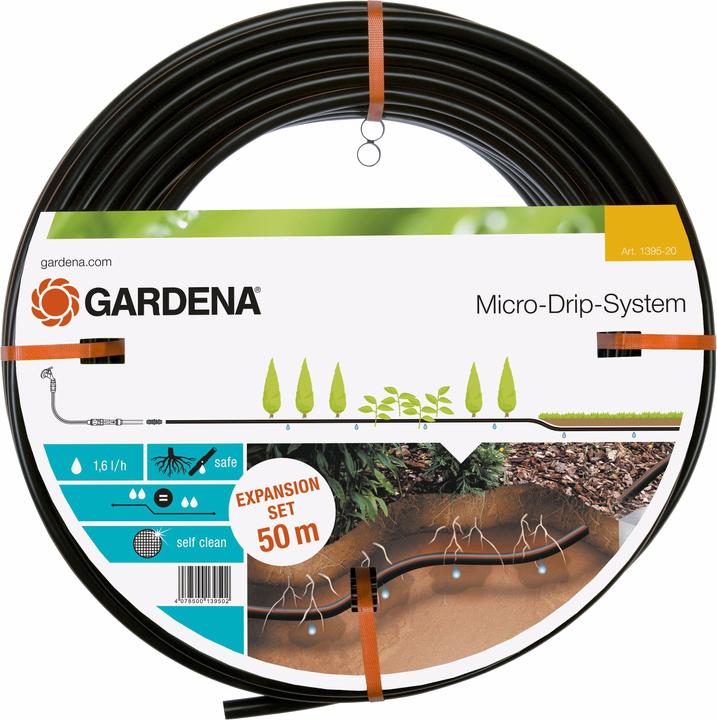 Produktbild Gardena Erweiterung Tropfrohr unterirdisch (Tropfschlauch + Tropfrohr)