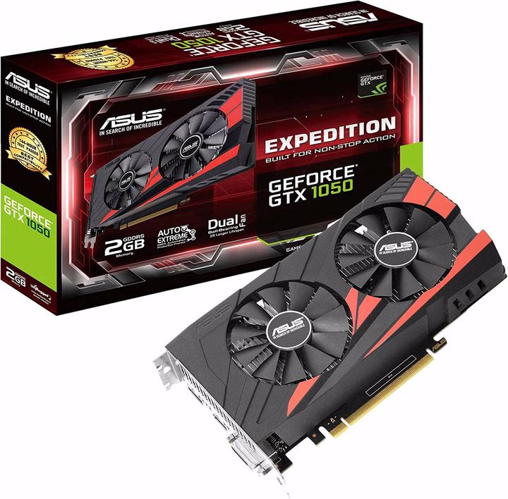 Actual product image ASUS EXPEDITION GeForce GTX 1050 Ti 4G (4 GB)
