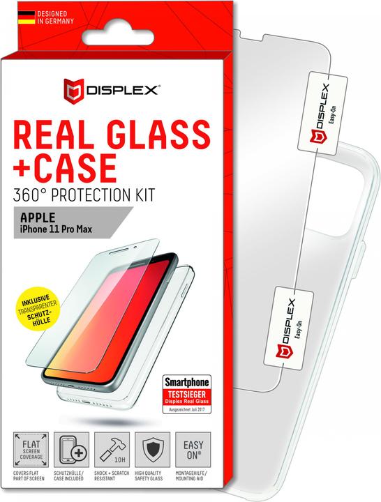 Produktbild Displex Panzerglas + Case (1 Stück)