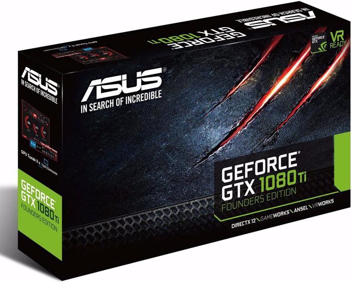 Produktbild ASUS GeForce GTX 1080 Ti FUONDERS EDITION (11 GB)