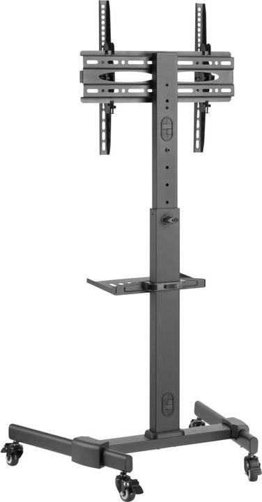 Produktbild Techly TV Trolley für LCD LED TV 81,28-139,7cm 32-55Zoll schwarz mit Ablage (55", 35 kg)