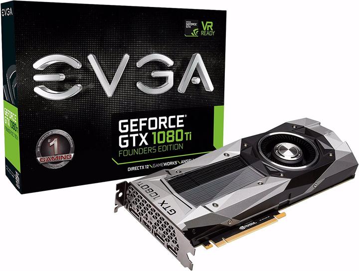 Image du produit EVGA GeForce GTX 1080 Ti Founders Edition (11 Go)