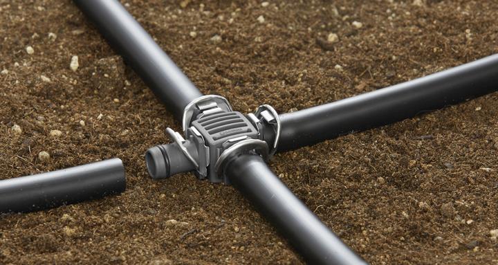 Actual product image Gardena Crosspiece (Drip irrigation connector + branch)