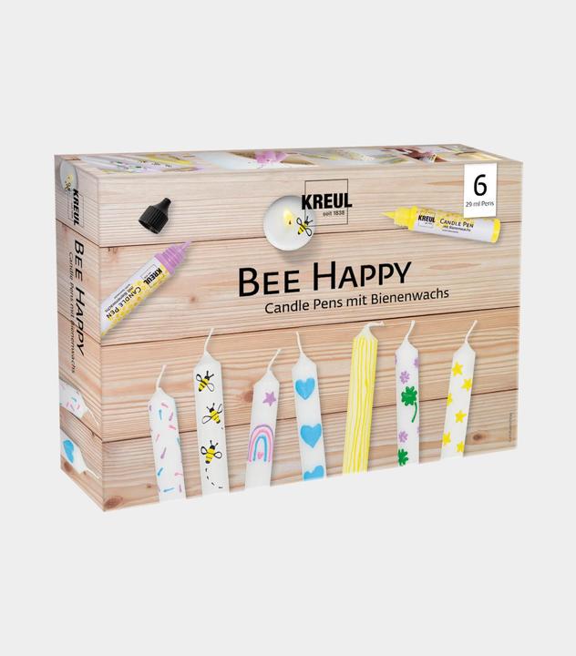 Actual product image Kreul Bee Happy (Black, Green, Yellow, Rose, Light blue, Violet, 174 ml)